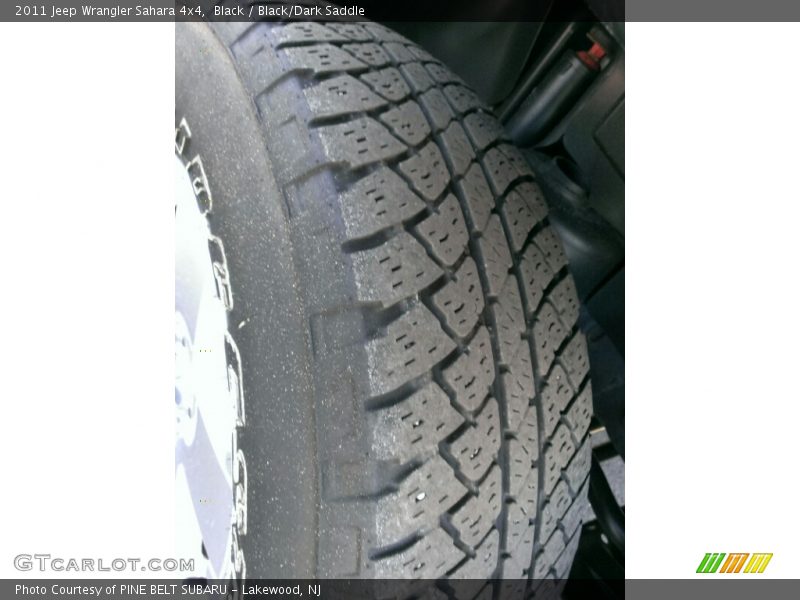 Black / Black/Dark Saddle 2011 Jeep Wrangler Sahara 4x4