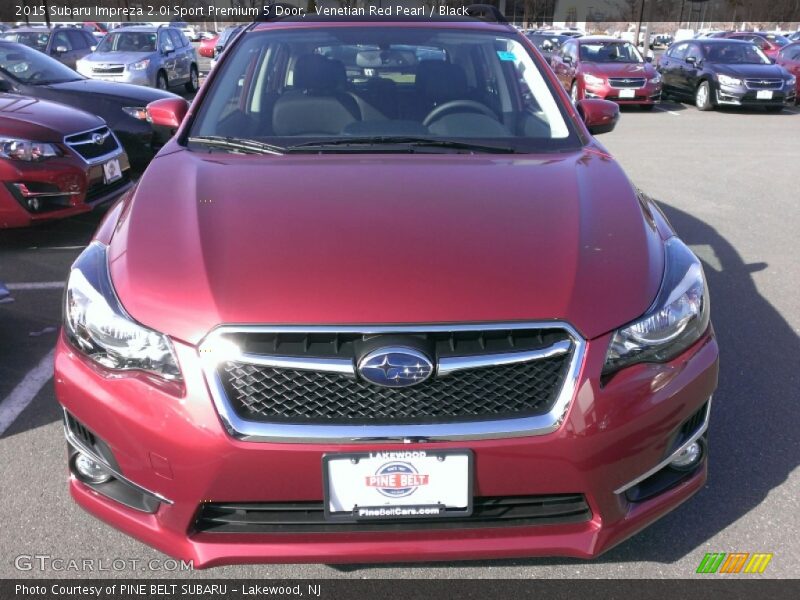 Venetian Red Pearl / Black 2015 Subaru Impreza 2.0i Sport Premium 5 Door