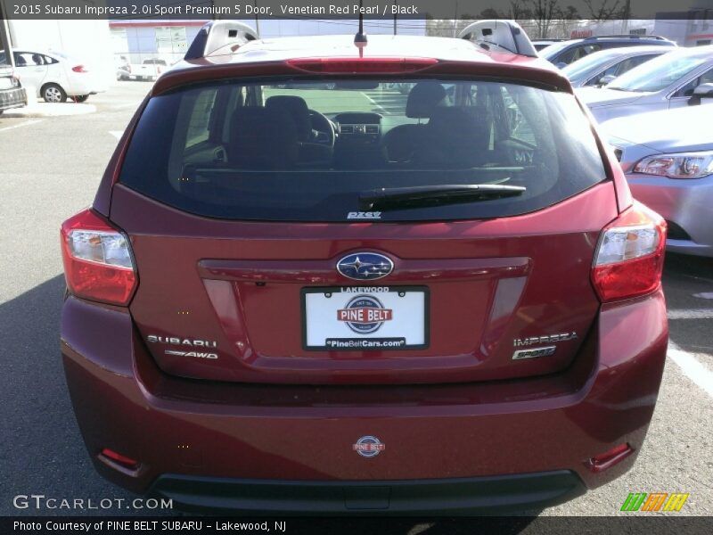 Venetian Red Pearl / Black 2015 Subaru Impreza 2.0i Sport Premium 5 Door
