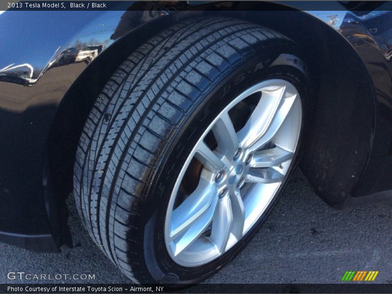 Black / Black 2013 Tesla Model S