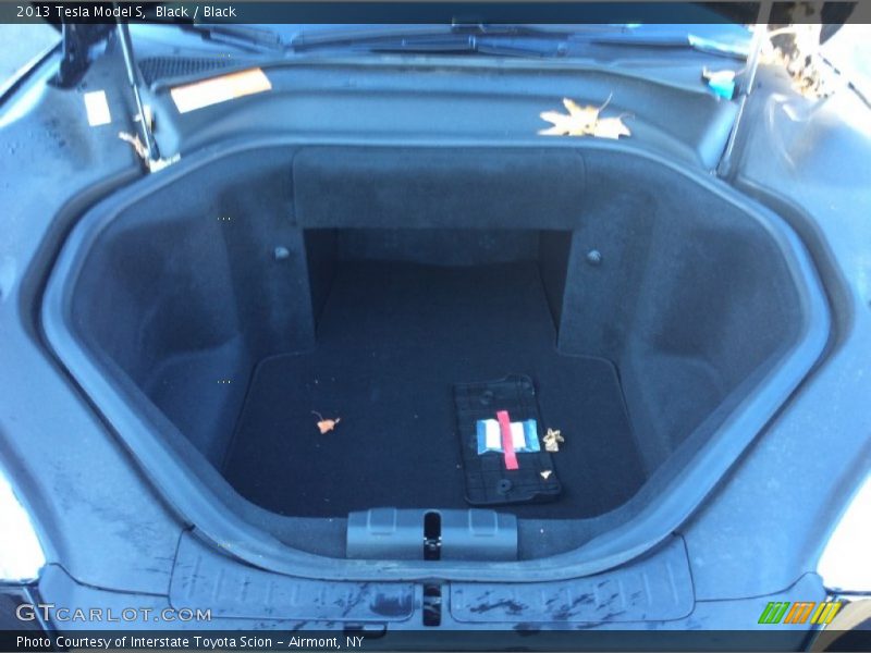  2013 Model S  Trunk