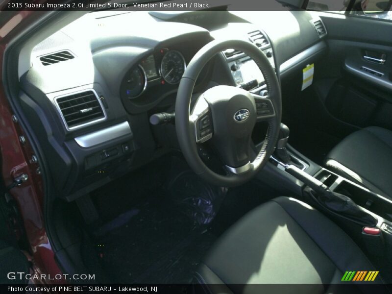 Venetian Red Pearl / Black 2015 Subaru Impreza 2.0i Limited 5 Door