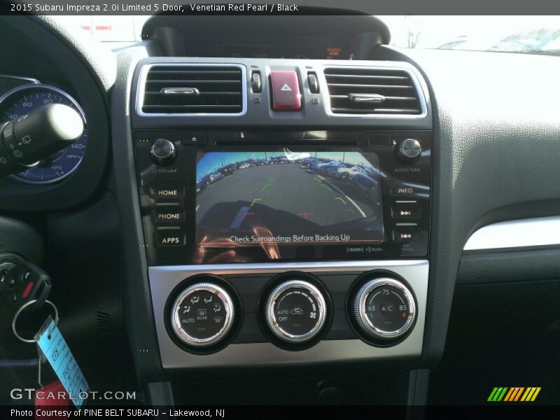 Venetian Red Pearl / Black 2015 Subaru Impreza 2.0i Limited 5 Door