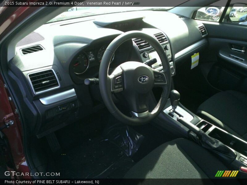 Venetian Red Pearl / Ivory 2015 Subaru Impreza 2.0i Premium 4 Door