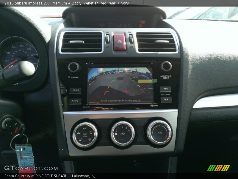 Venetian Red Pearl / Ivory 2015 Subaru Impreza 2.0i Premium 4 Door