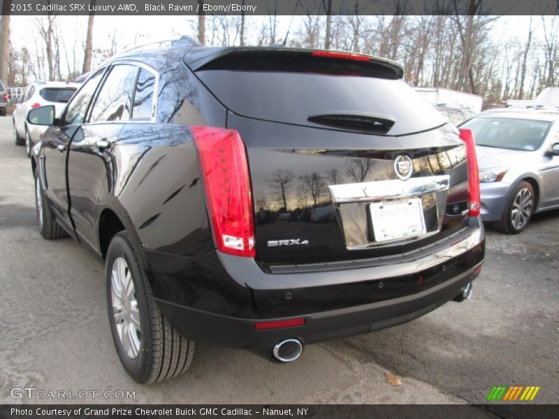 Black Raven / Ebony/Ebony 2015 Cadillac SRX Luxury AWD