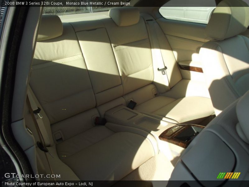 Monaco Blue Metallic / Cream Beige 2008 BMW 3 Series 328i Coupe