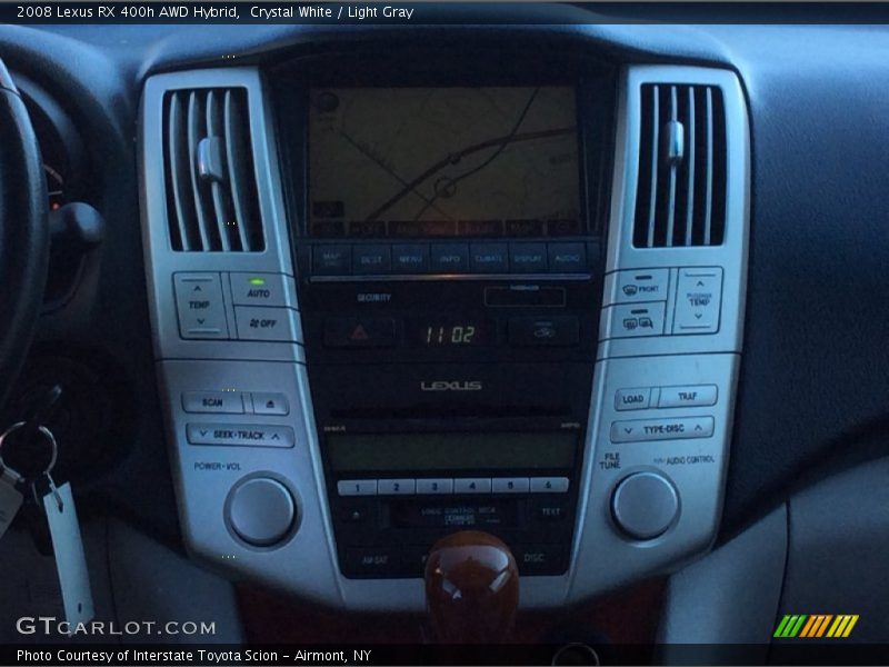 Crystal White / Light Gray 2008 Lexus RX 400h AWD Hybrid