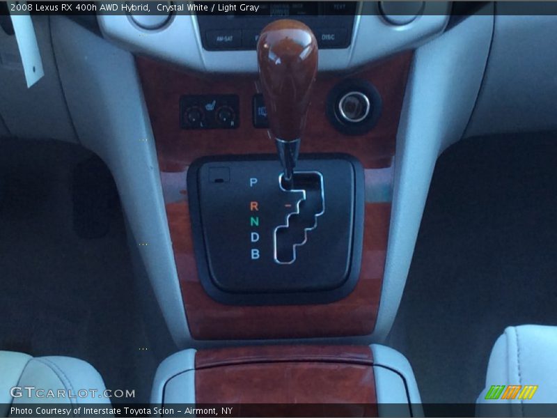 Crystal White / Light Gray 2008 Lexus RX 400h AWD Hybrid