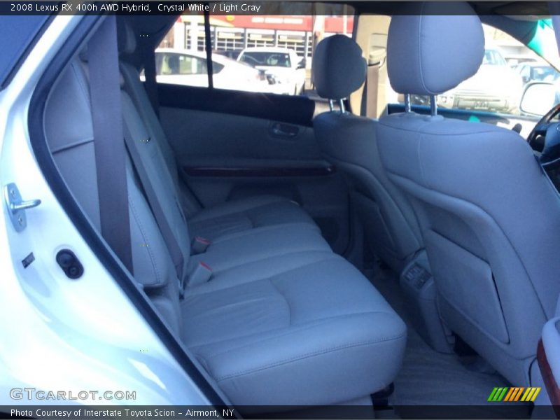 Crystal White / Light Gray 2008 Lexus RX 400h AWD Hybrid