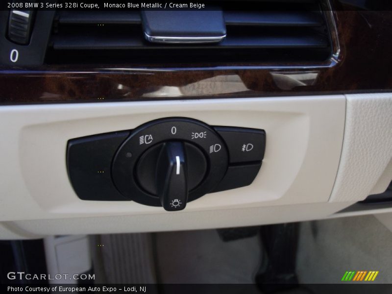 Monaco Blue Metallic / Cream Beige 2008 BMW 3 Series 328i Coupe