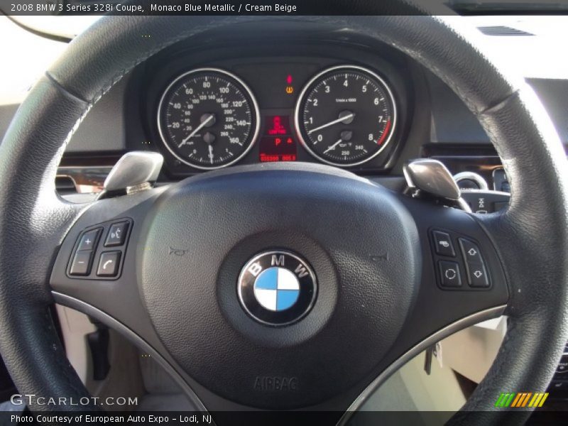 Monaco Blue Metallic / Cream Beige 2008 BMW 3 Series 328i Coupe