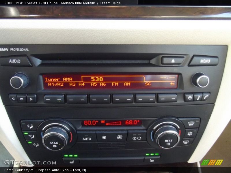 Monaco Blue Metallic / Cream Beige 2008 BMW 3 Series 328i Coupe