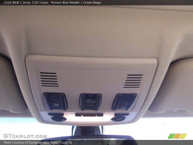 Monaco Blue Metallic / Cream Beige 2008 BMW 3 Series 328i Coupe