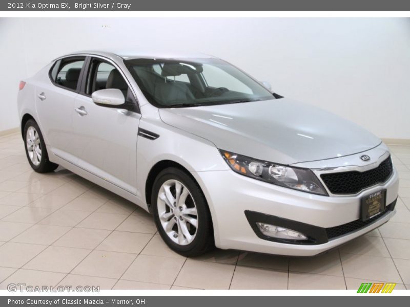 Bright Silver / Gray 2012 Kia Optima EX