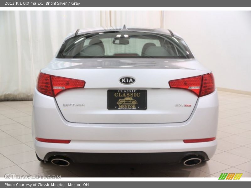 Bright Silver / Gray 2012 Kia Optima EX