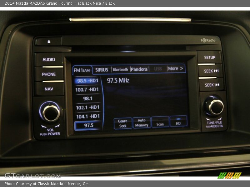 Jet Black Mica / Black 2014 Mazda MAZDA6 Grand Touring