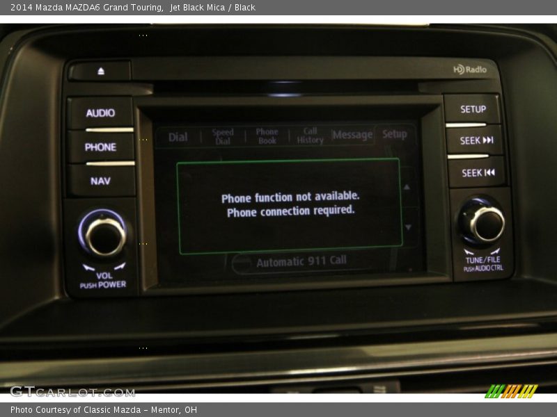 Jet Black Mica / Black 2014 Mazda MAZDA6 Grand Touring