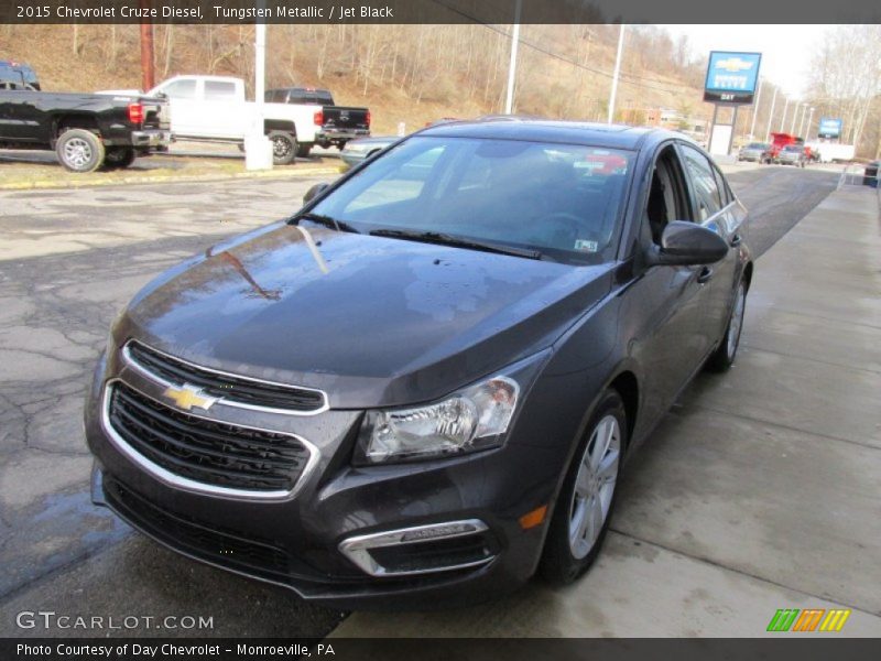 Tungsten Metallic / Jet Black 2015 Chevrolet Cruze Diesel