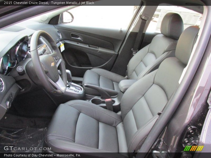 Front Seat of 2015 Cruze Diesel