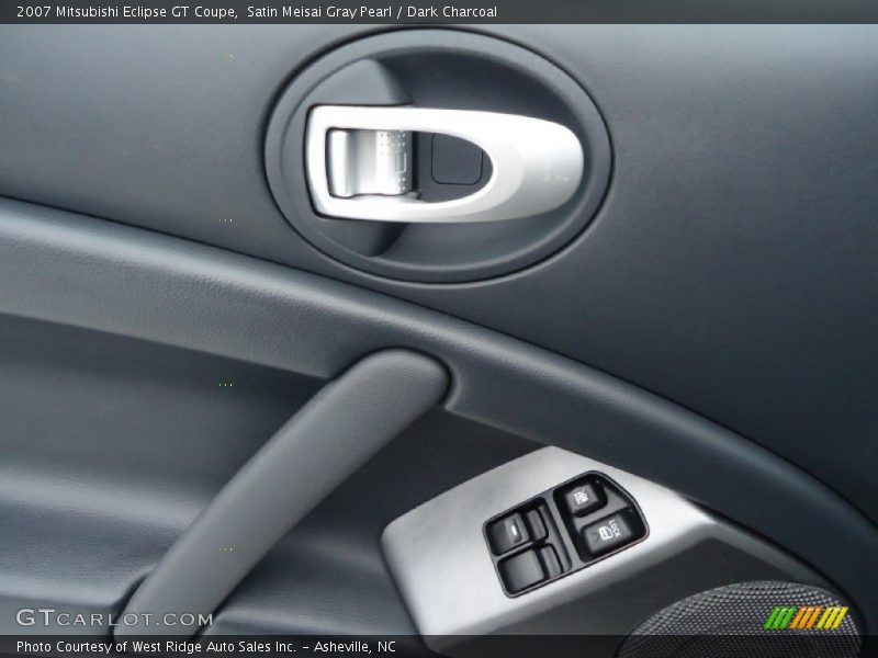 Satin Meisai Gray Pearl / Dark Charcoal 2007 Mitsubishi Eclipse GT Coupe