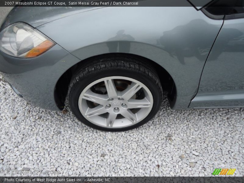 Satin Meisai Gray Pearl / Dark Charcoal 2007 Mitsubishi Eclipse GT Coupe