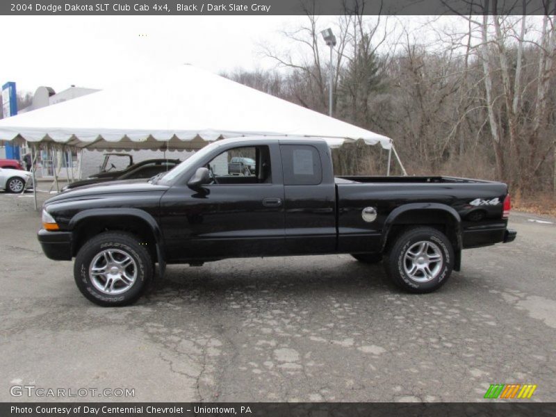 Black / Dark Slate Gray 2004 Dodge Dakota SLT Club Cab 4x4
