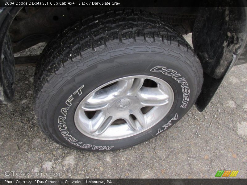 Black / Dark Slate Gray 2004 Dodge Dakota SLT Club Cab 4x4