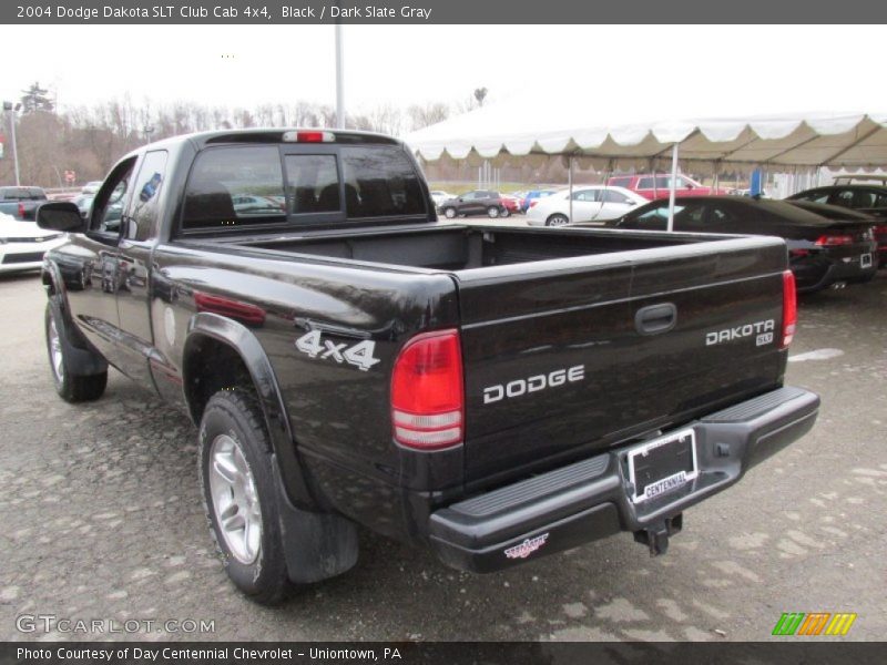 Black / Dark Slate Gray 2004 Dodge Dakota SLT Club Cab 4x4
