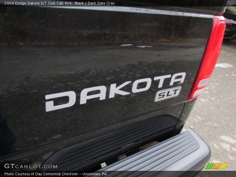 Black / Dark Slate Gray 2004 Dodge Dakota SLT Club Cab 4x4