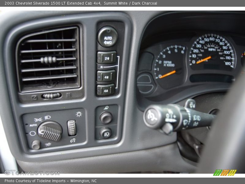Summit White / Dark Charcoal 2003 Chevrolet Silverado 1500 LT Extended Cab 4x4