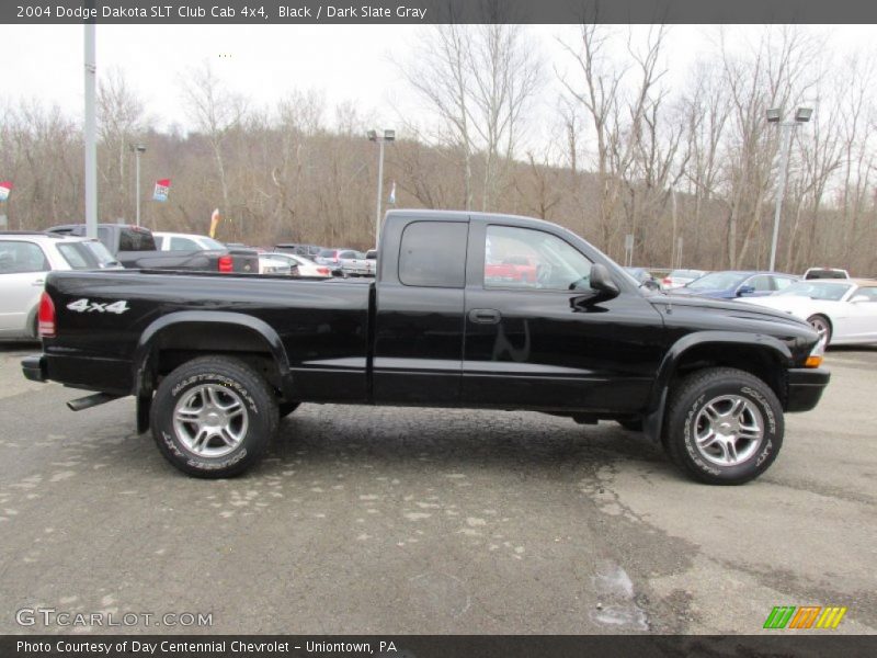 Black / Dark Slate Gray 2004 Dodge Dakota SLT Club Cab 4x4