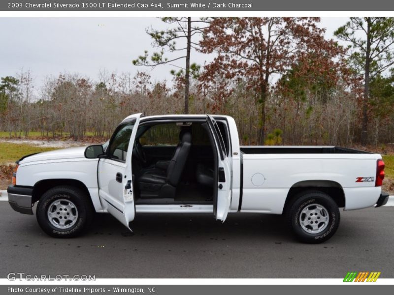 Summit White / Dark Charcoal 2003 Chevrolet Silverado 1500 LT Extended Cab 4x4
