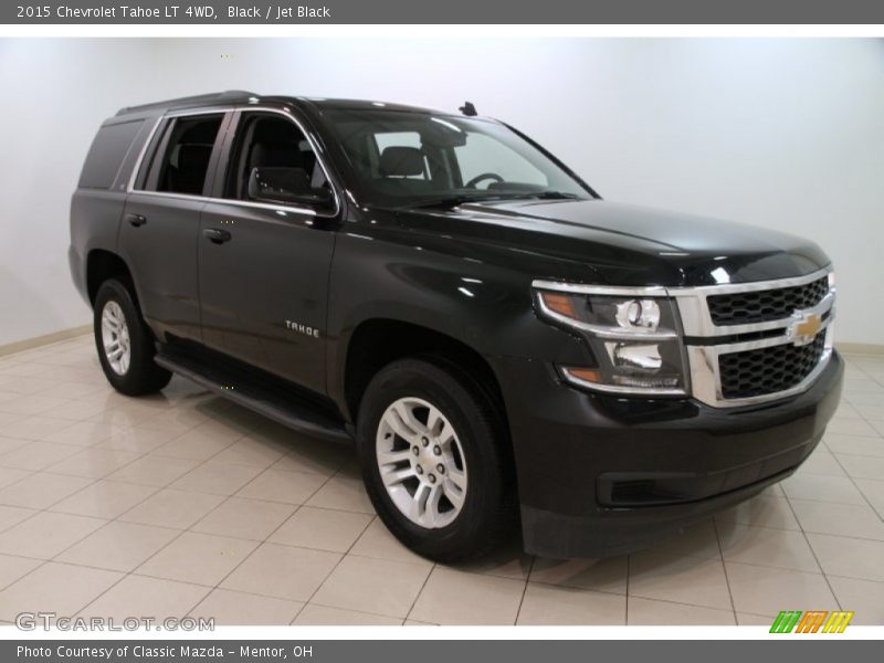Black / Jet Black 2015 Chevrolet Tahoe LT 4WD
