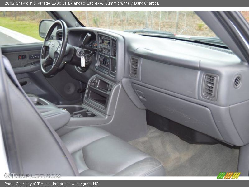 Summit White / Dark Charcoal 2003 Chevrolet Silverado 1500 LT Extended Cab 4x4