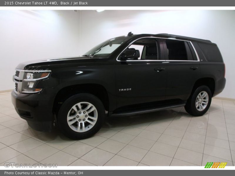 Black / Jet Black 2015 Chevrolet Tahoe LT 4WD