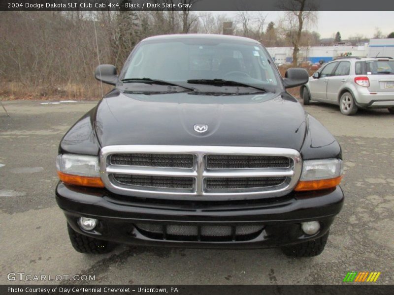 Black / Dark Slate Gray 2004 Dodge Dakota SLT Club Cab 4x4