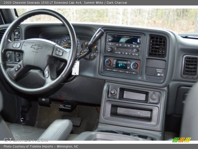 Summit White / Dark Charcoal 2003 Chevrolet Silverado 1500 LT Extended Cab 4x4
