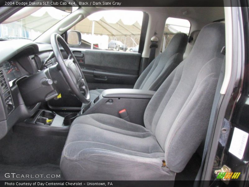 Black / Dark Slate Gray 2004 Dodge Dakota SLT Club Cab 4x4