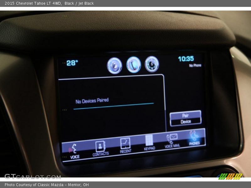 Black / Jet Black 2015 Chevrolet Tahoe LT 4WD