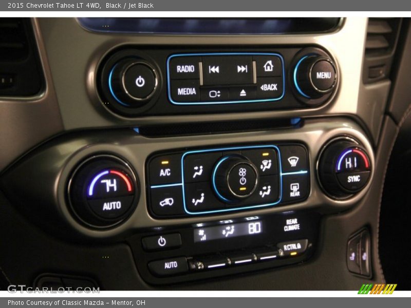 Black / Jet Black 2015 Chevrolet Tahoe LT 4WD