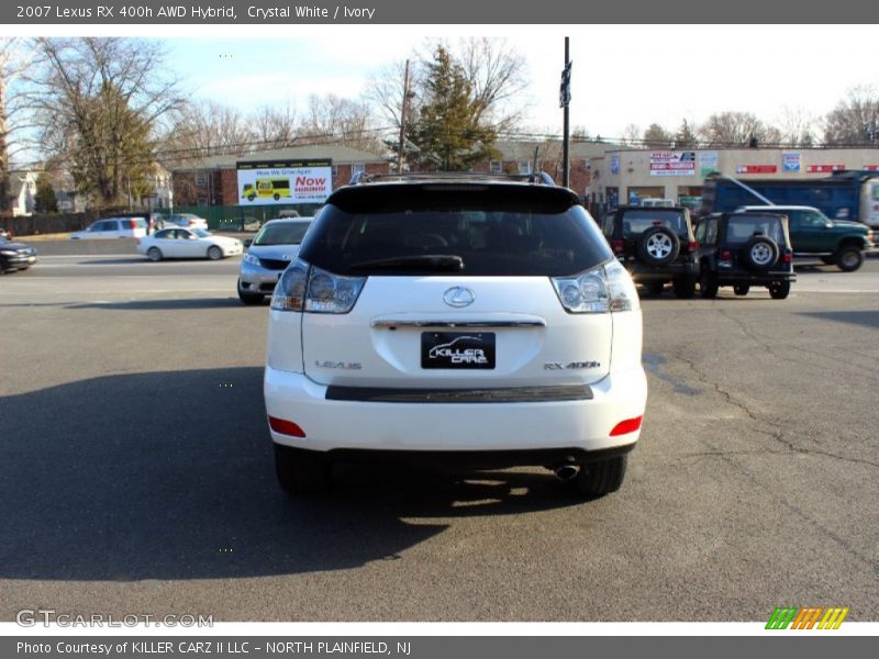 Crystal White / Ivory 2007 Lexus RX 400h AWD Hybrid