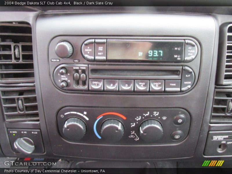 Black / Dark Slate Gray 2004 Dodge Dakota SLT Club Cab 4x4