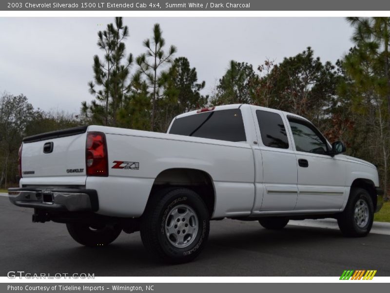 Summit White / Dark Charcoal 2003 Chevrolet Silverado 1500 LT Extended Cab 4x4