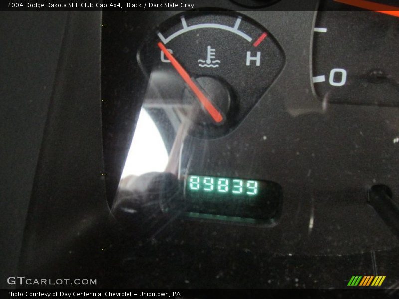 Black / Dark Slate Gray 2004 Dodge Dakota SLT Club Cab 4x4