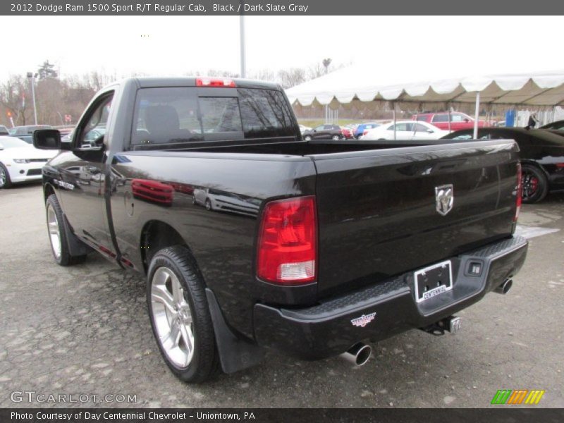 Black / Dark Slate Gray 2012 Dodge Ram 1500 Sport R/T Regular Cab