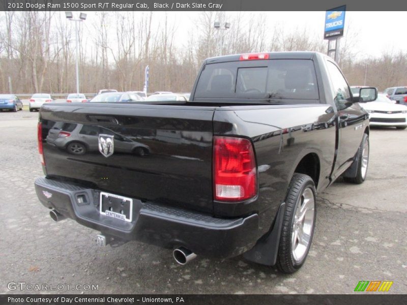 Black / Dark Slate Gray 2012 Dodge Ram 1500 Sport R/T Regular Cab