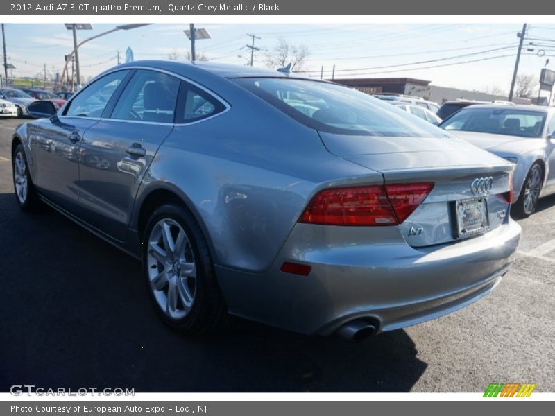 Quartz Grey Metallic / Black 2012 Audi A7 3.0T quattro Premium