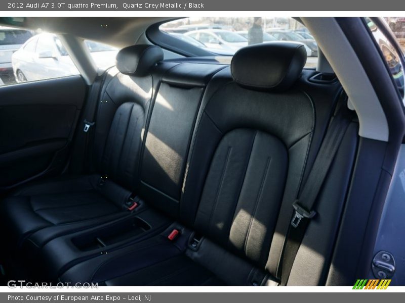 Quartz Grey Metallic / Black 2012 Audi A7 3.0T quattro Premium