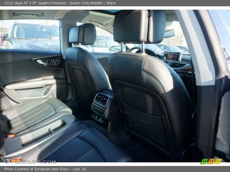 Quartz Grey Metallic / Black 2012 Audi A7 3.0T quattro Premium